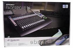Presonus FADERPORT 16 USB 16-Ch Mix Production DAW Controller Mac/PC+Mic+Shield