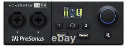 Presonus Revelator io24 Bus-Powered USB-C Audio Recording Interface withDSP