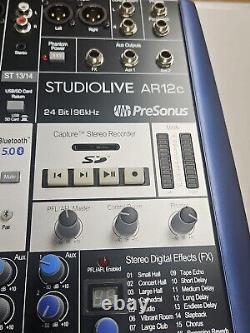 Presonus StudioLive AR12C 12-channel USB-C Compatible Audio Interface