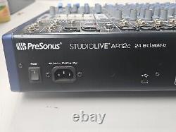 Presonus StudioLive AR12C 12-channel USB-C Compatible Audio Interface