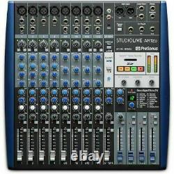 Presonus StudioLive AR12C USB C Mixer With Audio Interface & Stereo SD Recorder