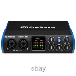 Presonus Studio 24C 2-Kanal USB Audio-Interface