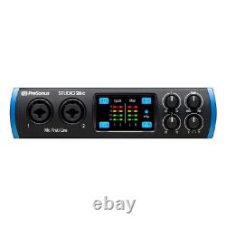 Presonus Studio 26C USB Audio MIDI Interface + Studio One Recording Software