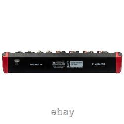 Proel Playmix 8 Compact 8-channel mixer with DSP and USB/BT interface