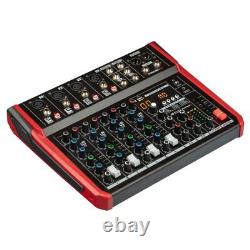 Proel Playmix 8 Compact 8-channel mixer with DSP and USB/BT interface