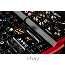 Proel Playmix 8 Compact 8-channel mixer with DSP and USB/BT interface