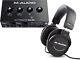Professional Usb Audio Interface Recording Streaming Podcasting With Headphones