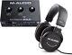 Professional Usb Audio Interface Recording Streaming Podcasting With Headphones