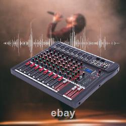 Profi Audio Mixer Compact USB Audio Console Sound Board Interface 8 Channel