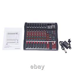 Profi Audio Mixer Compact USB Audio Console Sound Board Interface 8 Channel