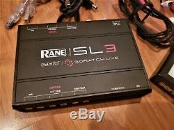 RANE SL3 Serato Scratch Live DJ USB Audio Interface + Combo