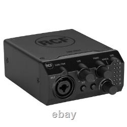 RCF TRK PRO1 Professional 1x2ch USB Audio Interface inc Warranty