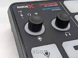 READ DESCRIPTION Rode Streamer X audio interface 4K video capture card XLR USB