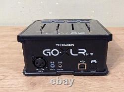 READ DESCRIP. TC Helicon GoXLR Mini sound mixer broadcast USB audio interface