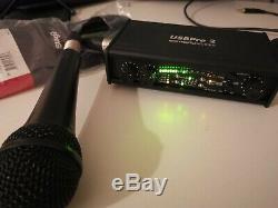 REDUCED! Sound Devices USBPre 2, 2 Channel High Definition USB Audio Interface