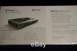 RME-Audio Babyface Pro 24-ch 192kHz bus-powered Pro USB Audio Interface