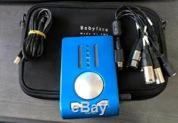 RME Babyface Blue Edition USB Audio Interface (with breakout cables and bag)