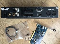 RME Digiface Box and PCI card audio midi interface