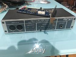 RME Digiface Box and PCI card audio midi interface