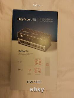 RME Digiface USB 66-Channel Bus-Powered USB 2.0 ADAT Audio Interface boxed