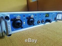 RME Fireface UCX 24 bit 192 kHz USB/FireWire Audio Interface + Rackmount Kit