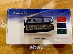 RME Fireface UCX Audio/Midi Interface 18 In / Out USB & FireWire. Great Cond