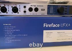 RME Fireface UFX+, 188 Channel, 24Bit/192kHz USB 3.0/Thunderbolt Audio Interface