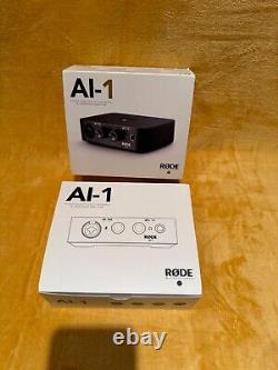 RODE AI-1 USB Audio Interface Boxed Perfect Condition