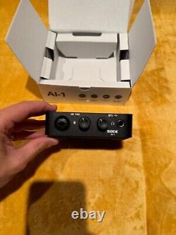 RODE AI-1 USB Audio Interface Boxed Perfect Condition