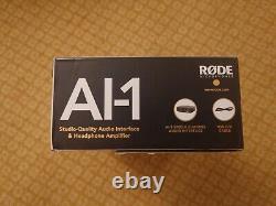 RØDE Rode AI-1 Single Channel Studio USB Audio Interface Headphone Amplifier