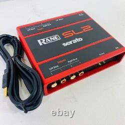 Rane SL2? Professional Compact 2-Deck Serato Interface Red/Black? Inc Warranty