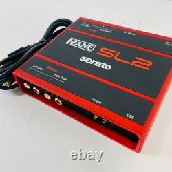 Rane SL2? Professional Compact 2-Deck Serato Interface Red/Black? Inc Warranty