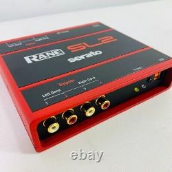 Rane SL2? Professional Compact 2-Deck Serato Interface Red/Black? Inc Warranty