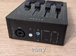 Razer Audio Mixer analog 4-channel sound XLR mic interface mute buttons READ
