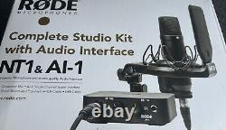 Rode Complete Studio Kit with NT1 and AI-1 Usb Audio Interface Cheapest Online