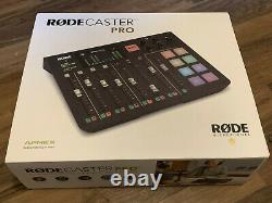 Rode Rodecaster Pro Podcast Production Studio NEW OPEN BOX
