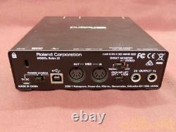 Roland Rubix22 2x2 USB Audio Recording Interface Black In Working Condition