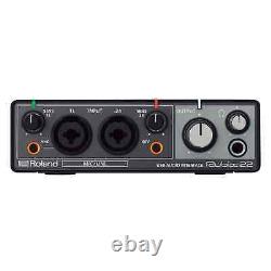 Roland Rubix22 USB Audio Interface 2-In/2-Out for PC, Mac & iPad