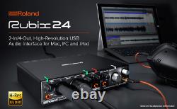 Roland Rubix24 USB Audio Interface 2-Channel 24-bit 192KHz
