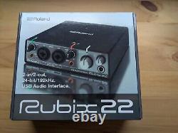 Roland Rubix 22 2-in\2-out, 24-bit/192khz, USB audio interface