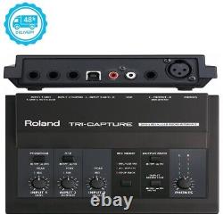Roland Tri Capture Audio Interface / Soundcard With 1/4 RCA XLR USB (Mac / Win)