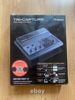 Roland Tri Capture Audio Interface / Soundcard With 1/4 RCA XLR USB (Mac / Win)