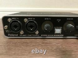 Roland UA-55 QUAD-CAPTURE Audio Interface USB2.0 24 Bit 192 kHz 4 In 4 Out
