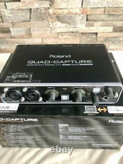 Roland UA 55 With BOX QUAD CAPTURE Audio Interface USB2.0 24 Bit 192 kHz USED