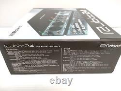 Roland USB Audio Interface Rubix24 2in/4out Black From Japan New