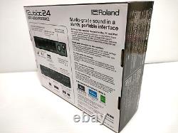 Roland USB Audio Interface Rubix24 2in/4out Black From Japan New