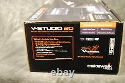 Roland V-Studio 20 Audio Interface USB Control Surface NEW Dealer Cakewalk DVD