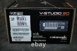 Roland V-Studio 20 Audio Interface USB Control Surface NEW Dealer Cakewalk DVD