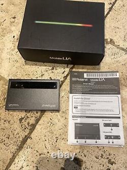 Roland mobile UA-M10 Audio Interface BOXED with instructions EXCELLENT
