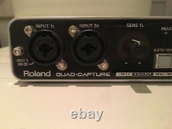 Roland quad capture USB Audio Interface